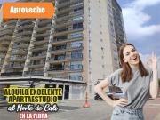 ALQUILO EXCELENTE APARTAESTUDIO AL NORTE DE CALI EN LA FLORA