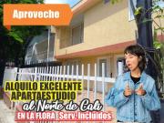 ALQUILO EXCELENTE APARTAESTUDIO CON SERVICIOS INCLUIDOS...