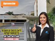 ALQUILO EXCELENTE APARTAMENTO AL SUR DE CALI EN CIUDAD 2.000