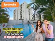 ALQUILO EXCELENTE APARTAMENTO AL SUR DE CALI EN HACIENDA...