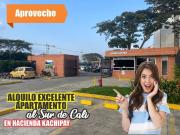 ALQUILO HERMOSO APARTAMENTO AL SUR DE CALI EN HACIENDA...