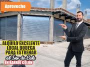 ALQUILO LOCAL BODEGA ESQUINERO PARA ESTRENAR EN BARRIO...