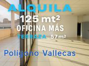 Alquilo Oficina con Terraza en Poli. Vallecas Madrid m 207