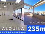 ALQUILO OFICINA EN VALLECAS CON 57mts² mas 178mts²...
