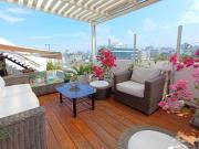 Alquilo Pent house de 5 hab. amoblado con terraza,...