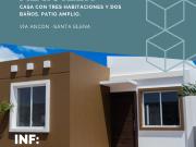 ALQUILO VILLA EN URB. SANTA CECLILIA, VÍA ANCÓN SANTA ELENA