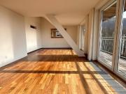 Altbau Dachgeschosswohnung mit Balkon, Garten, Stauraum,...