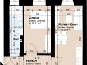 Altbauwohnung mit Balkon im 2. Stock