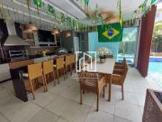 Alto PadrÃ£o na Barra/Casa Moderna com 4 suÃtes Amplo...