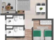 Altos Home Club Santana 2Dorm 47 à 49m2 c/Sacada...