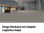 Aluga se GalpÃµes 9.400 m2 em Itajai sc Bairro Espinheiros
