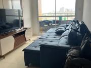 Alugo apartamento 1/4 e sala mobiliado vista mar 1 vaga...