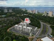 Alugo apartamento parcial mobiliado com 2 quartos na...