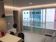 Alugo excelente flat mobiliado com 1 quarto no bairro do...