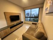 Alugo excelente flat mobiliado com 1 quarto no beach...