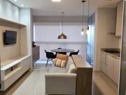 Alugo Flat Mobiliado e Decorado 46m2 1 Vaga Jardim Goiás...