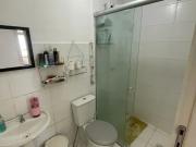 Alugo imÃ³vel com 2 quartos sendo 1 suÃte com mobÃlia no...