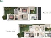 Amaral, jardin residencial, modelo Malva