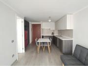 Amoblado, gran terraza y estacionamiento