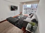 AMOBLADO Y EQUIPADO CON BALCON