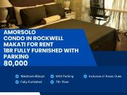 Amorsolo Rockwell 1BR with Parking Fully Furnished Condo...