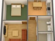 Ampio bilocale in zona casal palocco