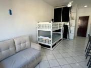 Ampla Kitnet, 50 mts da praia c/ Vista Mar Lateral 235...