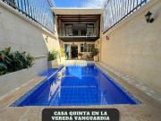 amplia casa a la venta con piscina en la vereda vanguardia