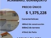 AMPLIA CASA CON BODEGA ACÀMBARO GUANAJUATO