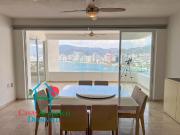 Amplio departamento con terraza y vista a la bahía de...