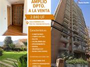 Amplio departamento en venta 2 dormitorios + estacionamiento