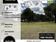 Amplio terreno en barrio semi cerrado Jaguel del Medio