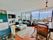 Amplio, vista al mar, amoblado, 3 estacionamientos