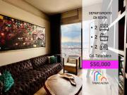 AMPLIO Y BELLO DEPARTAMENTO AMUEBLADO EN RENTA SOBRE REFORMA