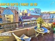 Amplio y céntrico depto | 3D 2B Terraza y bodega | Plaza...