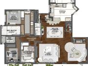 AMPLO APARTAMENTO COM 3 QUARTOS NO ÁGUA VERDE