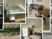 Amueblado en planta baja con piscina