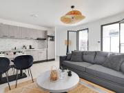 An elegant 52 m² apartment in Suresnes