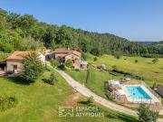 Ancien corps de ferme réhabilité dans un environnement...