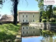 Ancien moulin rénové 4 chambres terrain de 13 643m2