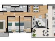 Ancoratto Jaguaribe, Apartamento 2 E 3 Quartos, Em 65M²...