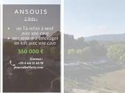 Ansouis 84240 Achat / Vente maison 5 pièces t5 cave