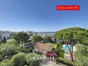 Antibes Juan les Pins Rostagne en dernier étage 4P...