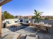 Antibes Proche Plage, appartement 4 pièces toit terrasse