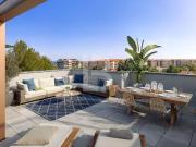 Antibes Proche Plage, appartement 4 pièces toit terrasse...