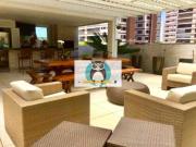 Ap 1 dorm, mobiliado, 38m2, varanda, vista livre, andar...