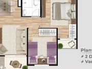 AP na planta 2 dorm e vaga de garagem Osasco próximo a...