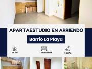APARTAESTUDIO EN ARRIENDO Barrio La Playa