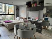 Apartaestudio tipo loft para arriendo en Santa Bárbara