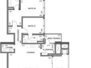 APARTAMENNTO 02 Suítes 02 quartos 125m² Bigorrilho Batel...